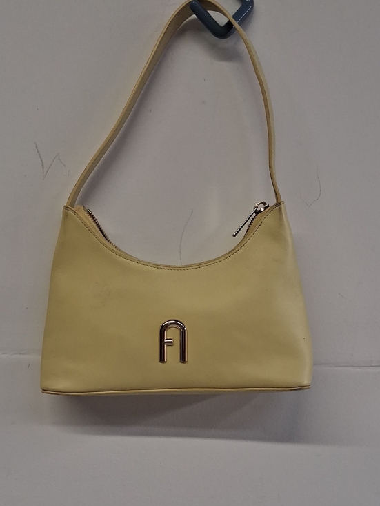 Furla Handbags - Furla Diamante Mini Yellow Shoulder Bag